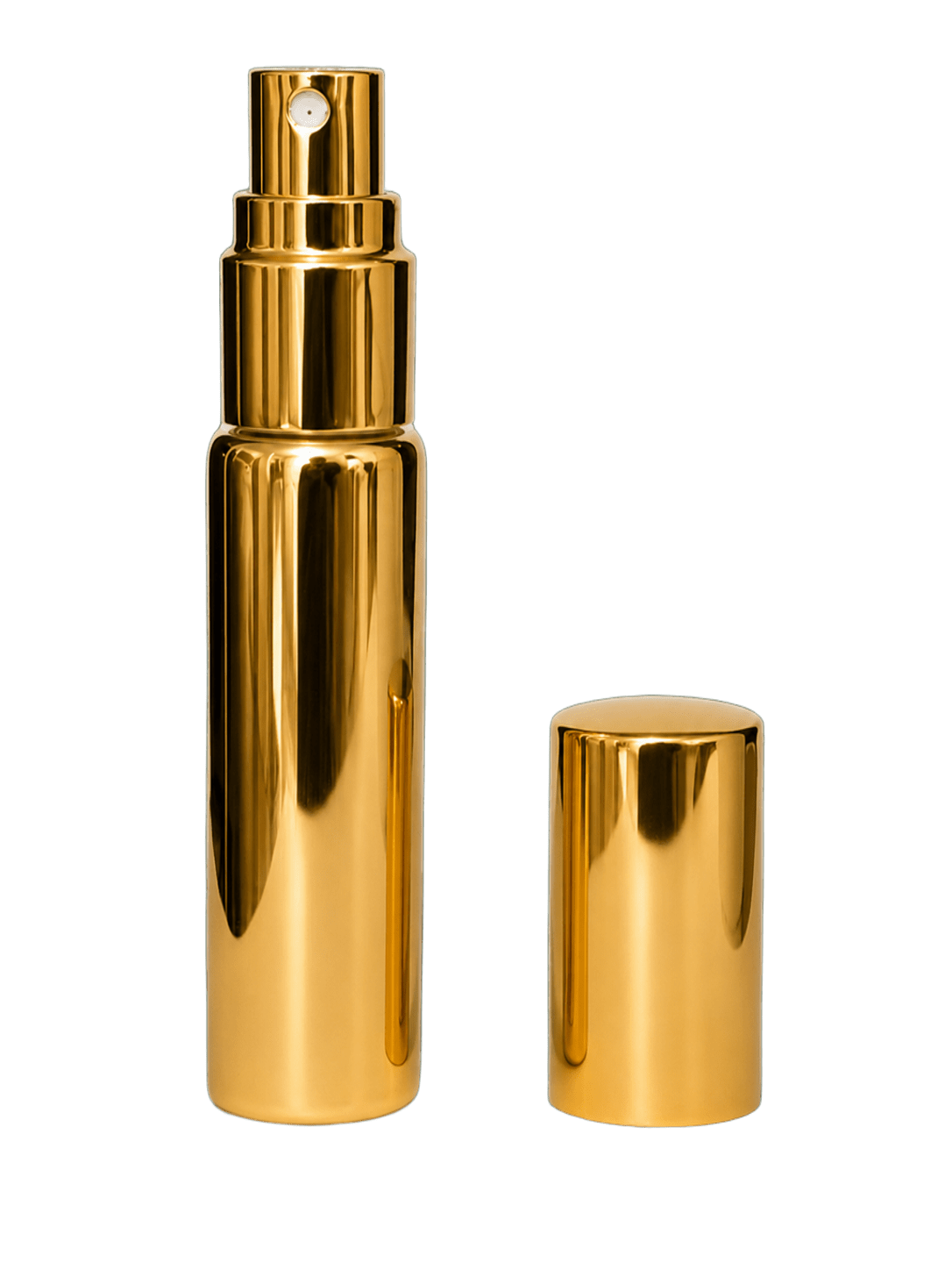 Atomizador decant Acordia de 10 ml color dorado